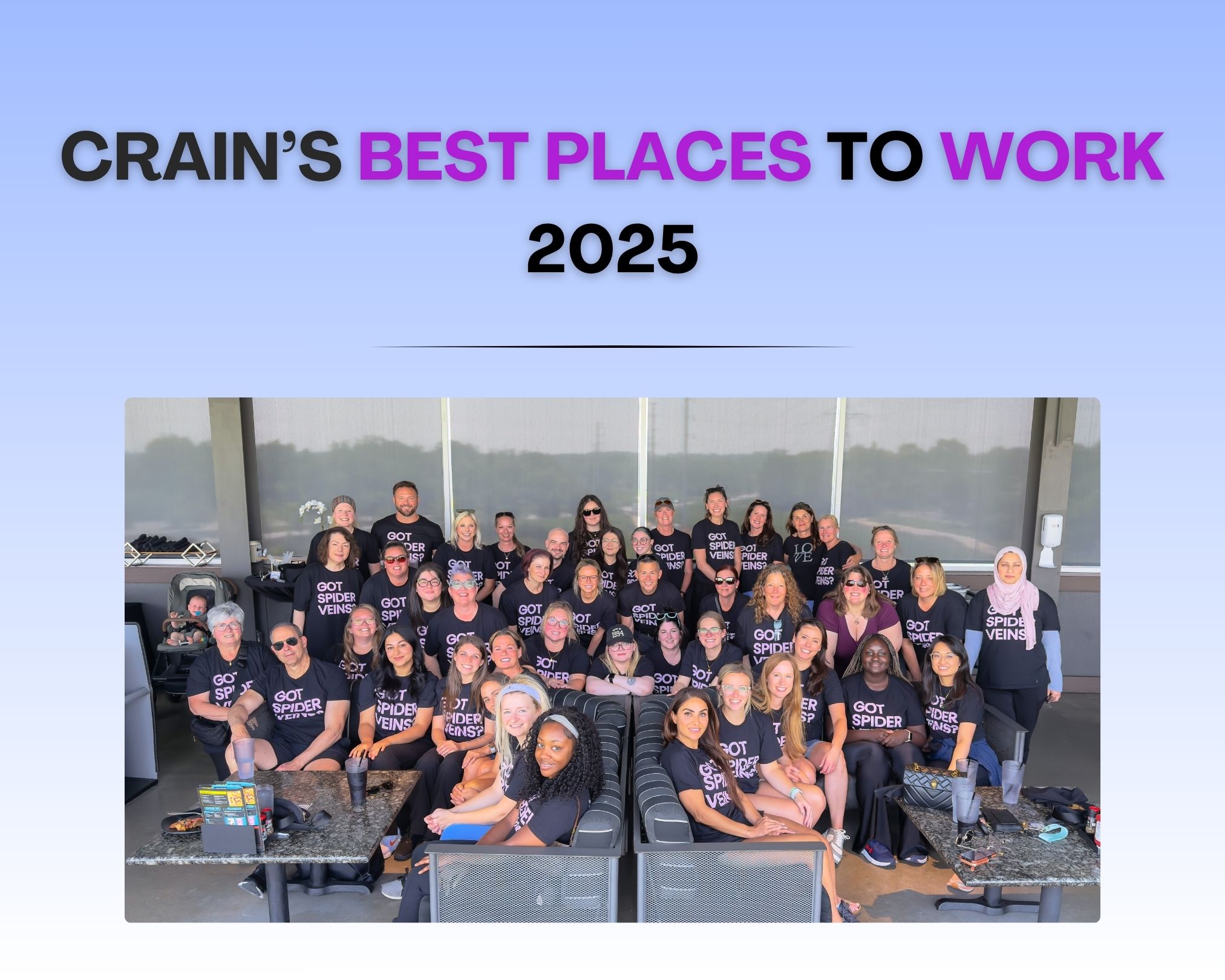 Miller Vein Named One of Crain’s Best Places to Work in 2025 Image