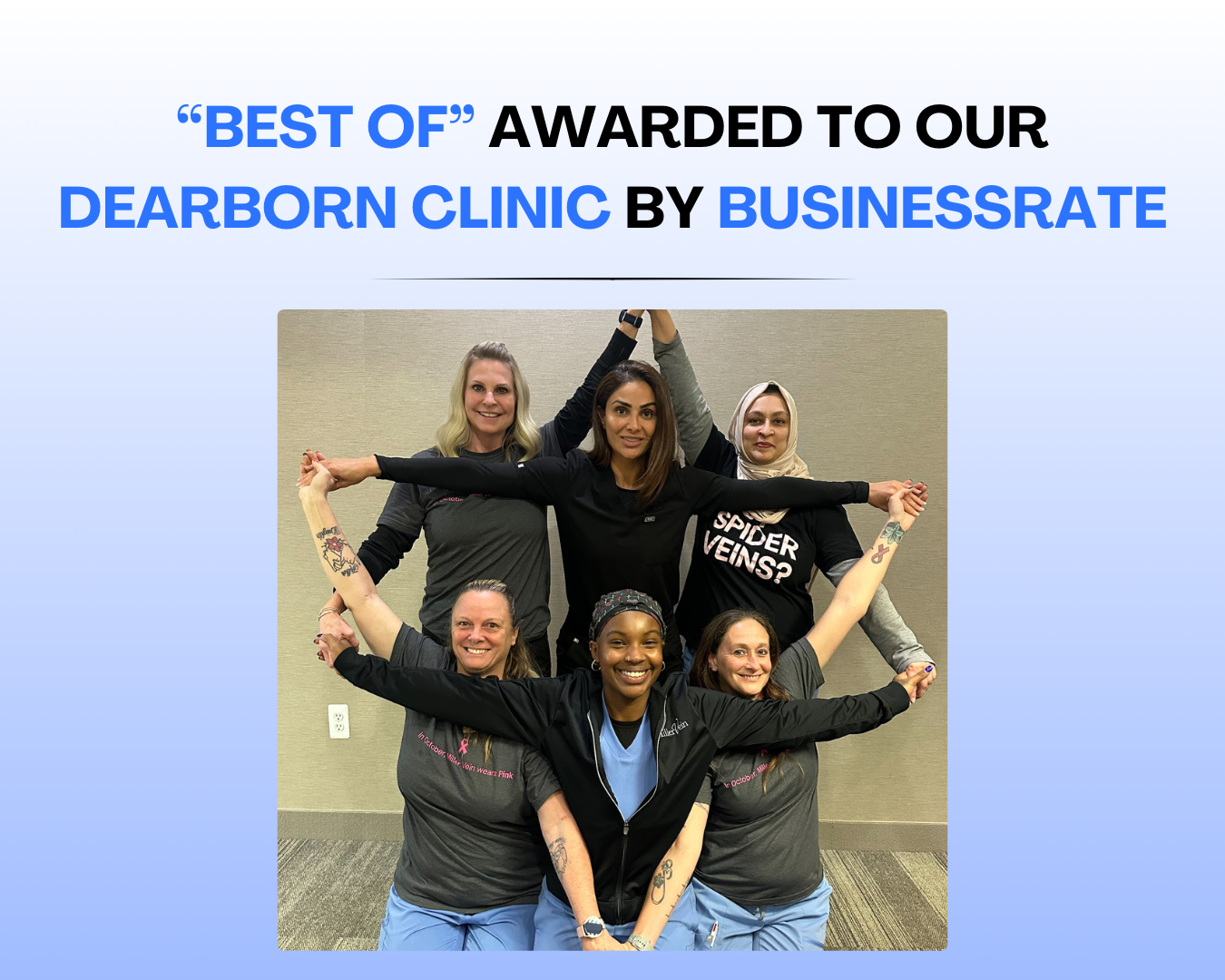 “Best Of” Awarded to Our Dearborn Clinic By BusinessRate Image