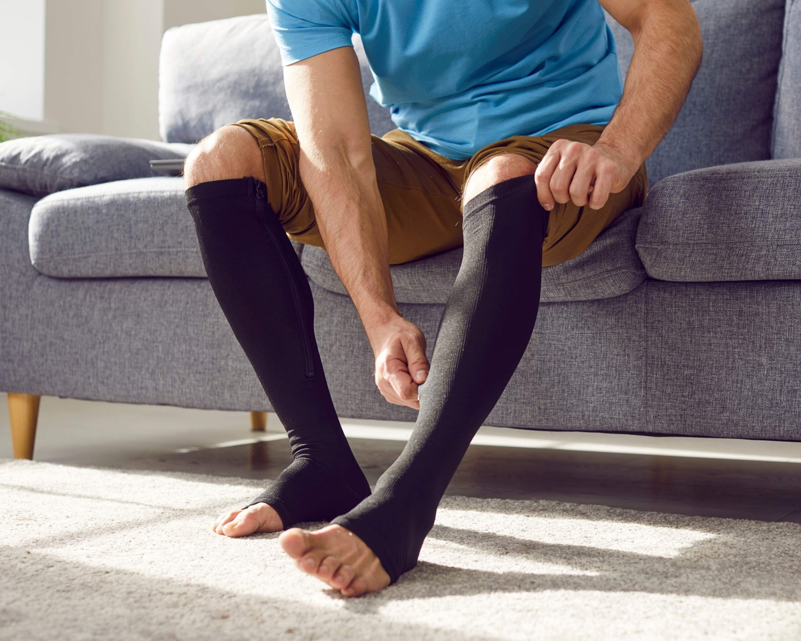 How Compression Stockings Help Prevent Post-Thrombotic Syndrome (PTS) Image