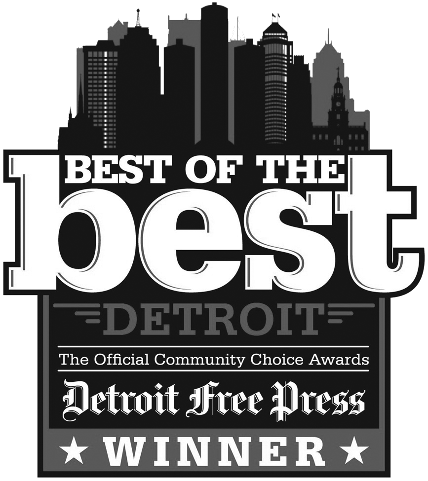 Detroit Free Press Best of the Best Detroit winner